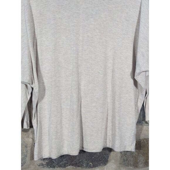 Banana Republic Factory Top Woman's Medium Tan Scoop Neck Neutral Light Weight - Picture 7 of 11